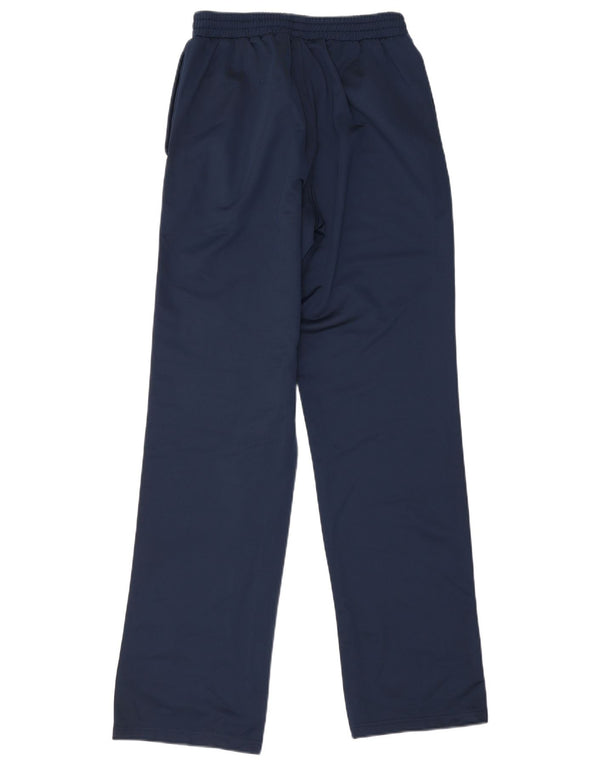 Pantaloni da tuta da uomo Asics medi in poliestere blu navy