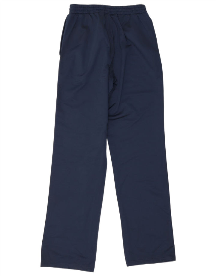 Pantaloni da tuta da uomo Asics medi in poliestere blu navy