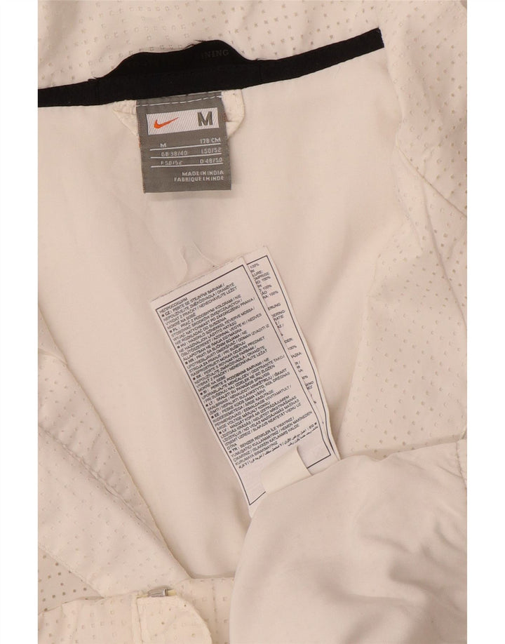 Giacca da tuta da uomo Nike Juventus UK 38/40 poliestere bianco medio