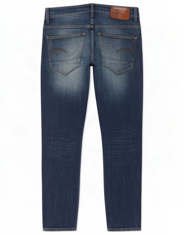 G-Star Jeans slim da uomo W32 L32 Blu Cotone