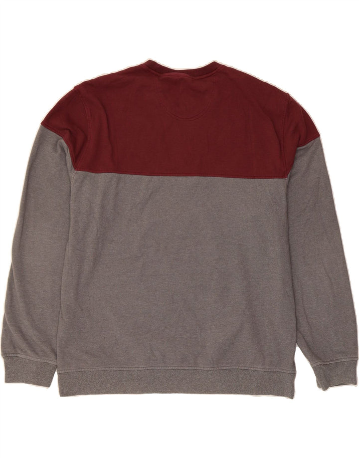 Felpa elasticizzata da uomo IZOD 2XL Poliestere color block grigio