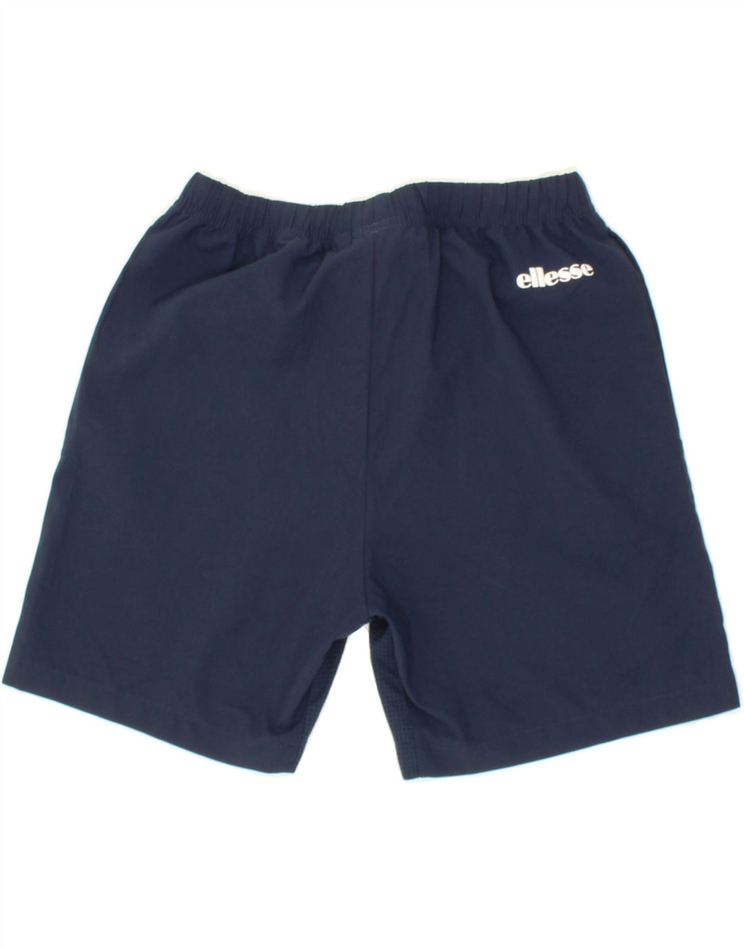 ELLESSE Boys Sport Shorts 11-12 Years Navy Blue Polyester Vintage Ellesse and Second-Hand Ellesse from Messina Hembry 