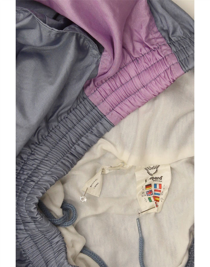 Pantaloni da tuta da uomo leopardati Joggers UK 36/38 Small Grey Colourblock
