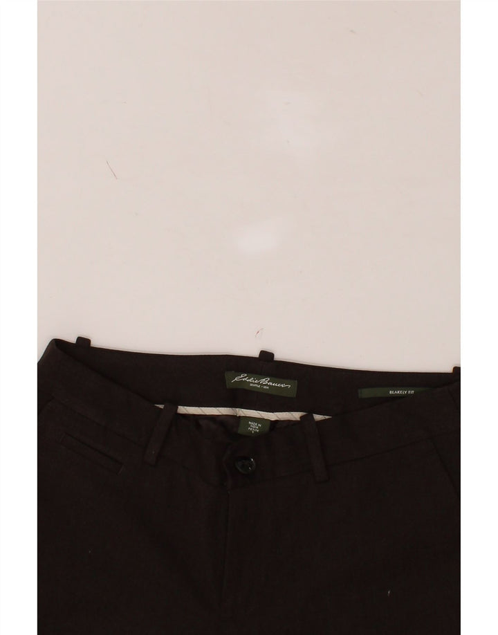 EDDIE BAUER Womens Blakely Fit Casual Trousers US 6 Medium W30 L29 Brown Vintage Eddie Bauer and Second-Hand Eddie Bauer from Messina Hembry 