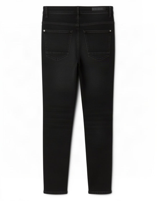 Jeans skinny corti da uomo Zara EU 40 medio W31 L24 neri