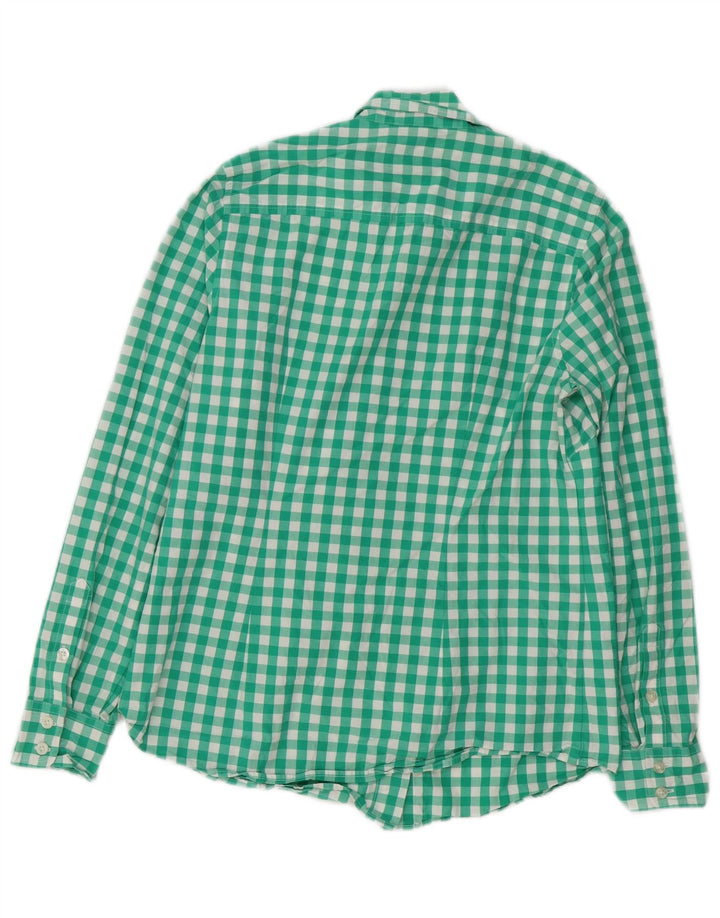 VINEYARD VINES Camicia da donna US 6 Cotone a quadretti verde medio