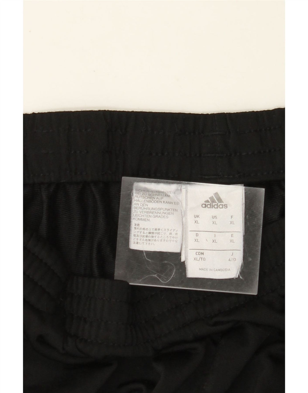Pantaloni da tuta da uomo ADIDAS Joggers XL poliestere nero