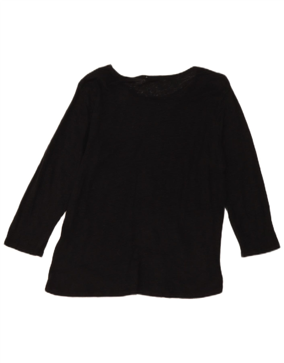 Top Zara da donna a maniche lunghe UK 14 grande nero