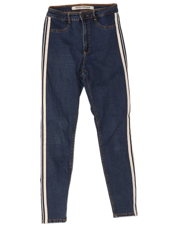 Jeans skinny Trafaluc da donna Zara EU 38 Small W28 L26 Cotone blu