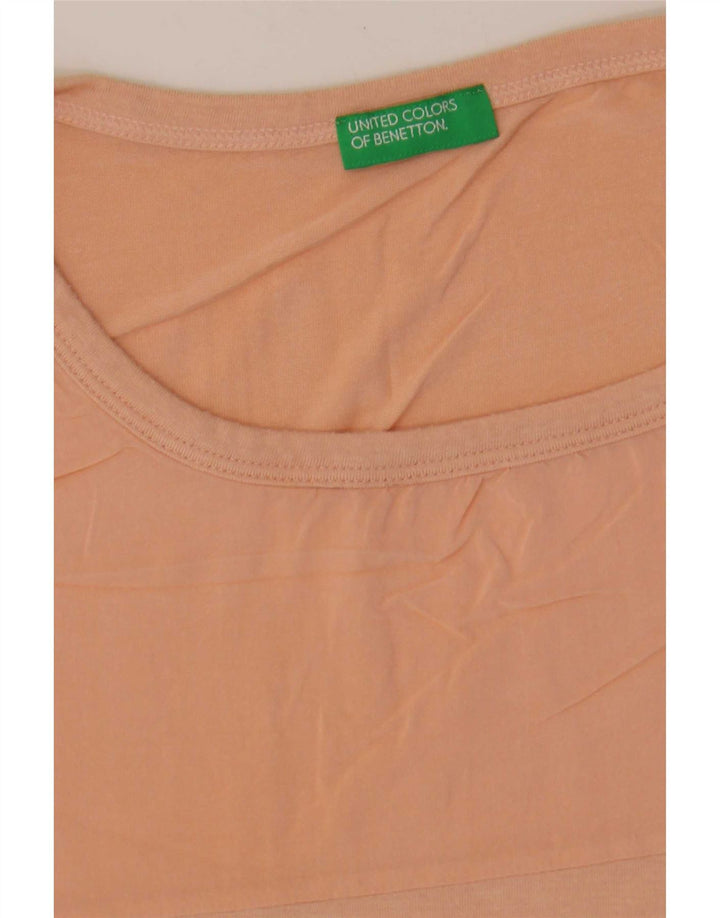 T-shirt da donna Benetton Top UK 16 grande rosa