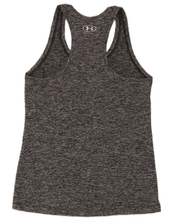 Canottiera Under Armour da donna Heat Gear UK 10 Small Grey Flecked