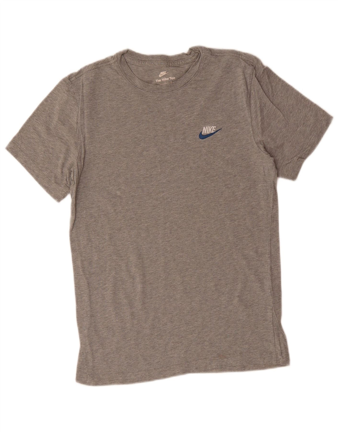 T-shirt da uomo NIKE Top Small in cotone grigio