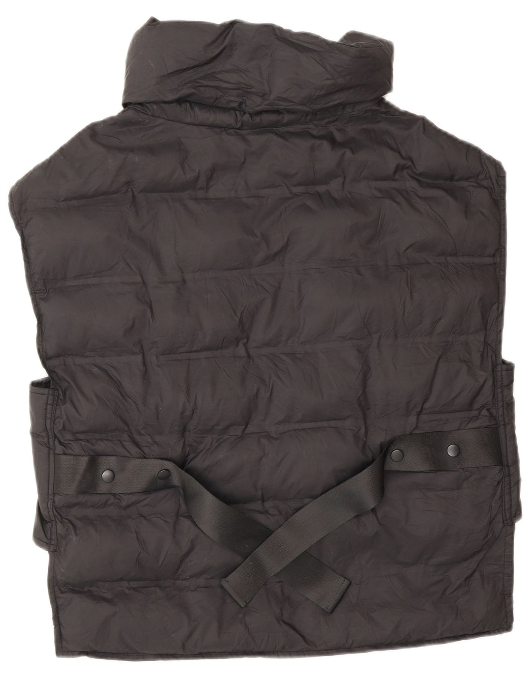 Gilet imbottito oversize da donna Zara UK 10 piccolo nero