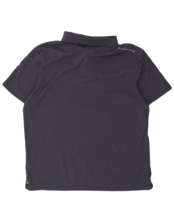 Polo da uomo North Sails XL blu navy in poliammide