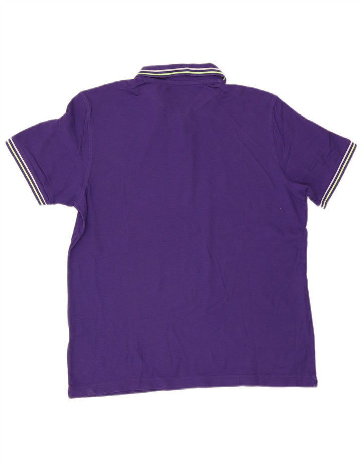Polo da uomo Lotto grande viola