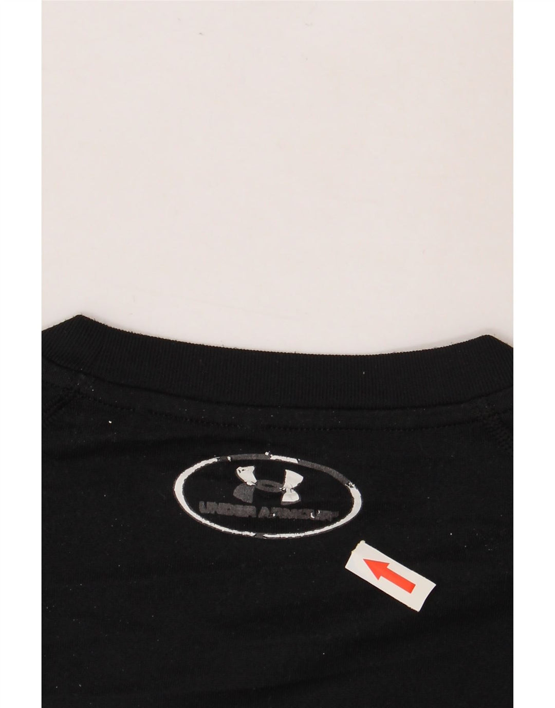 T-shirt Heat Gear da uomo UNDER ARMOUR Top piccola in poliestere nero