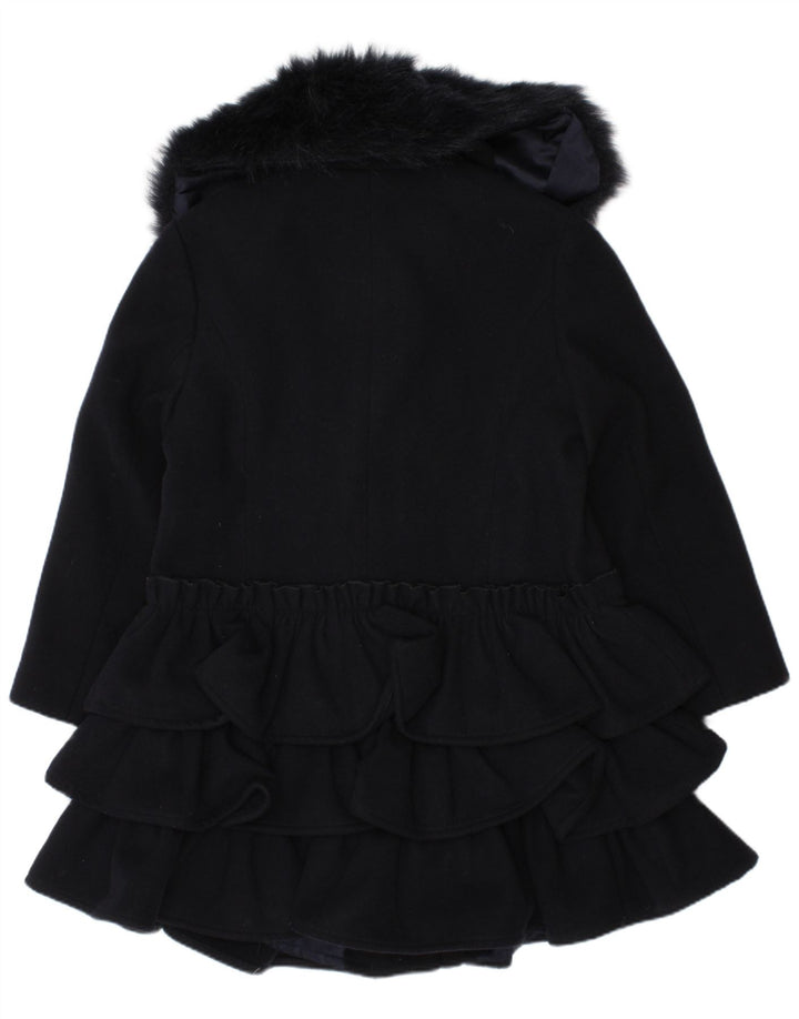 Cappotto per ragazze Monsoon 5-6 anni in poliestere blu navy