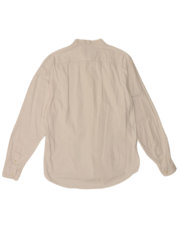 Camicia Zara da uomo slim fit XL in cotone bianco