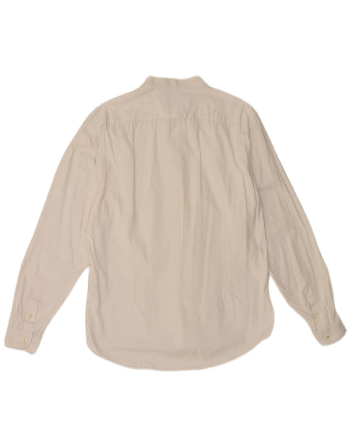 Camicia Zara da uomo slim fit XL in cotone bianco