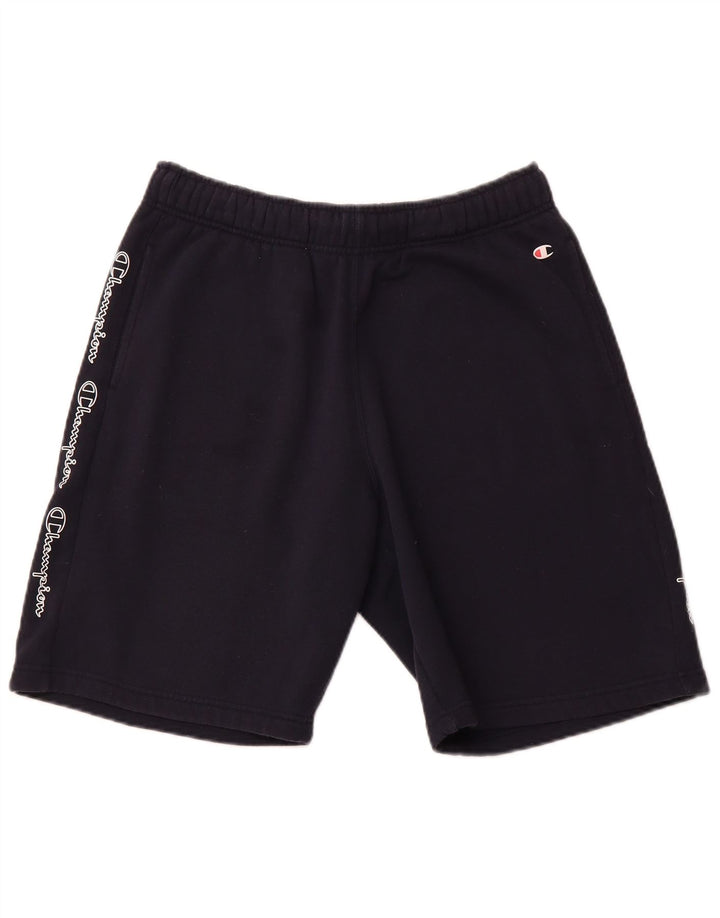 CHAMPION Pantaloncini sportivi grafici da uomo medio blu navy