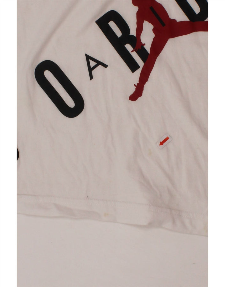 T-shirt grafica JORDAN per ragazzi 10-11 anni, colore bianco medio