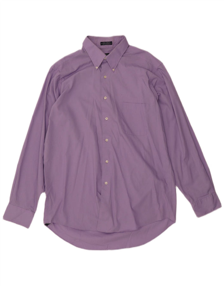 Camicia da uomo IZOD taglia 16 grande cotone viola