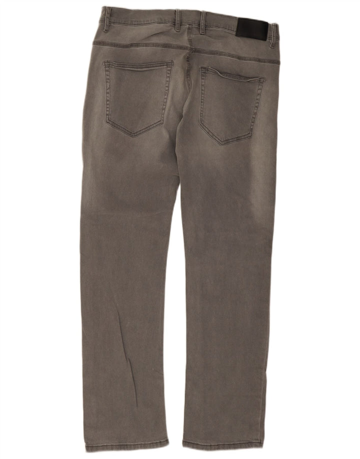 Jeans slim da uomo French Connection W36 L32 cotone grigio