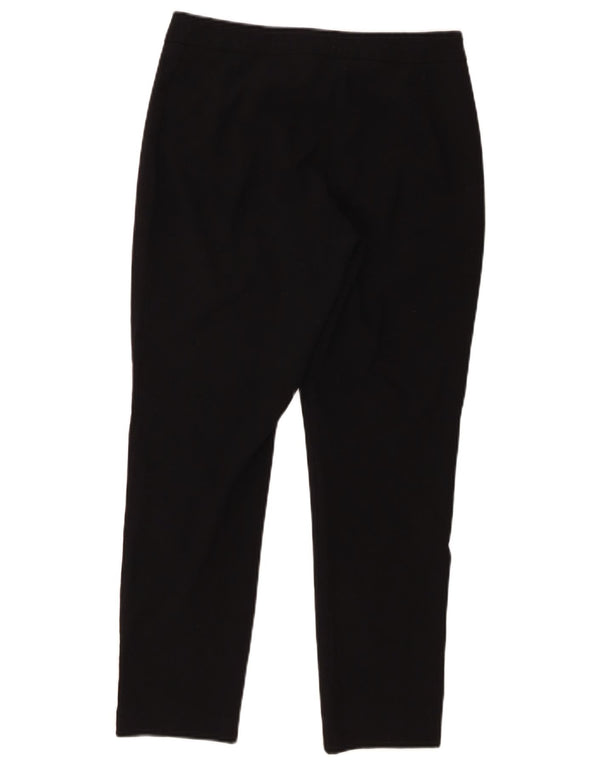 Pantaloni corti slim da donna Marks & Spencer UK 10 piccoli W28 L26 neri