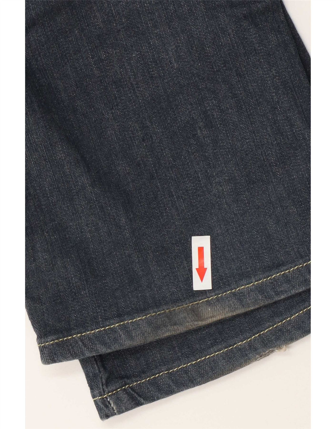 Jeans dritti da donna Levi's W26 L32 cotone blu navy