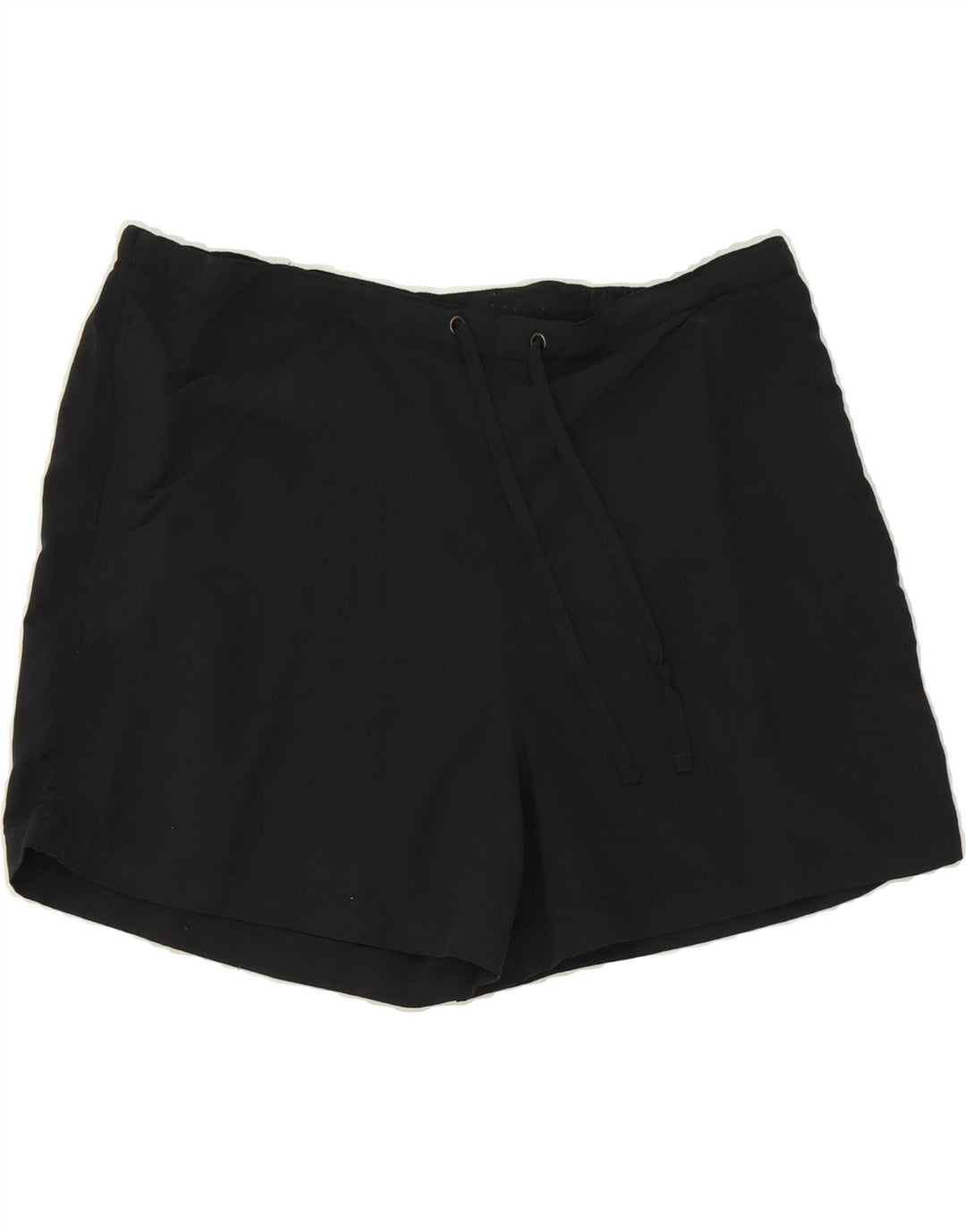 L.L.BEAN Womens Sport Shorts UK 16 Large Black Nylon Vintage L.L.Bean and Second-Hand L.L.Bean from Messina Hembry 