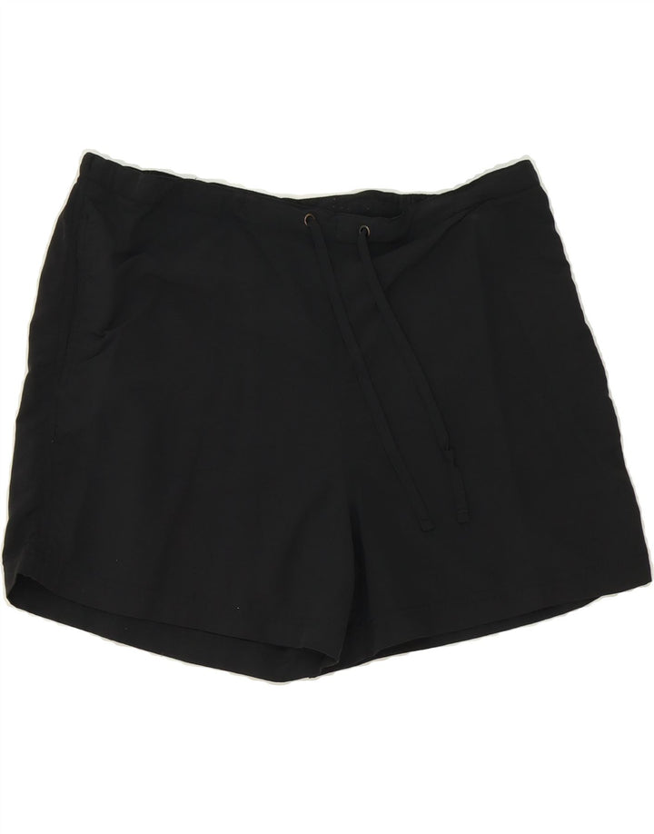 L.L.BEAN Womens Sport Shorts UK 16 Large Black Nylon Vintage L.L.Bean and Second-Hand L.L.Bean from Messina Hembry 