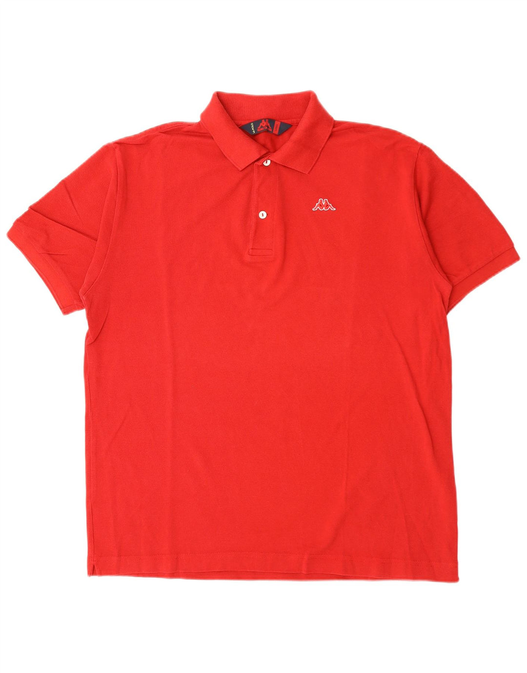 Polo KAPPA Uomo Large Rossa in Cotone