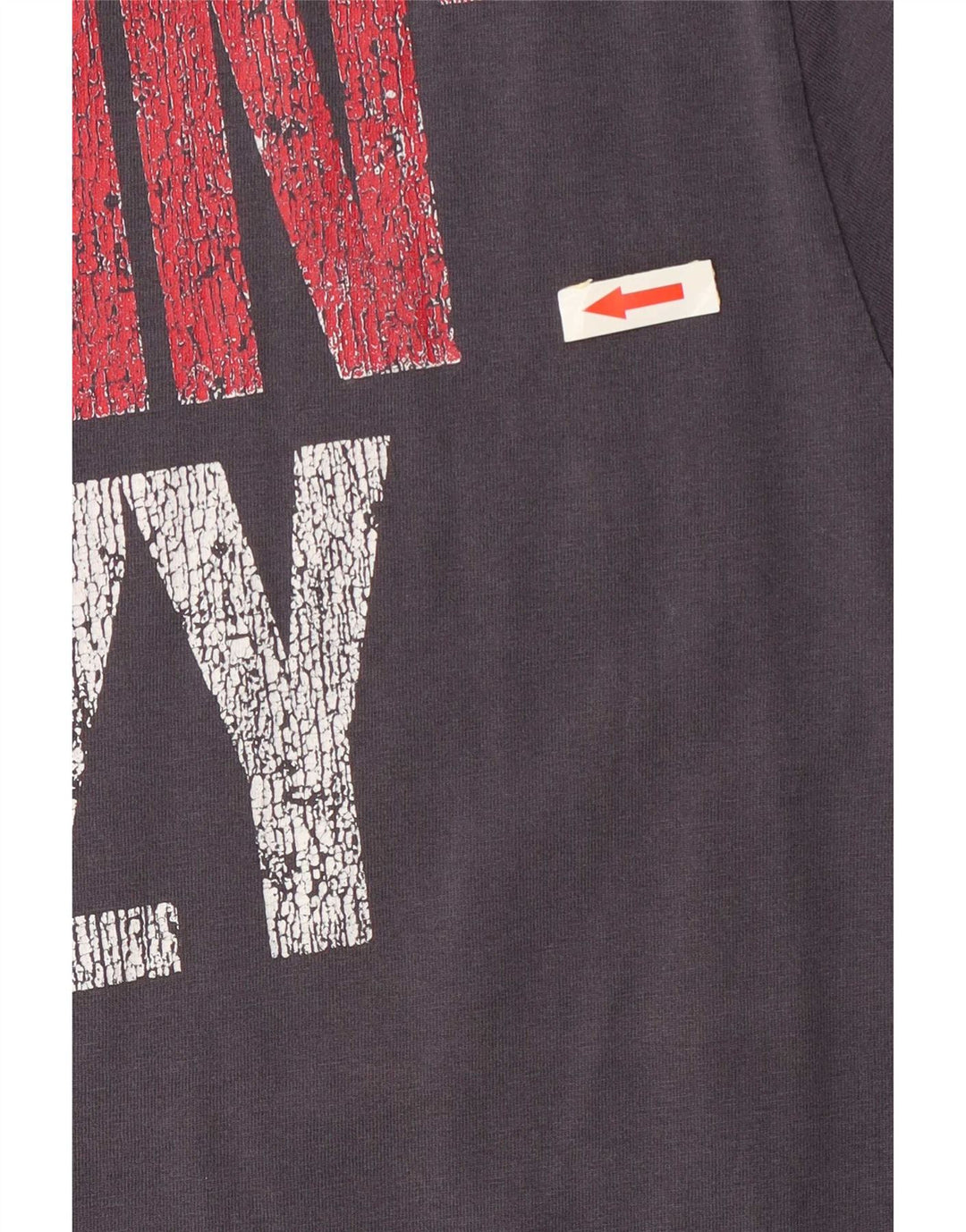 T-shirt grafica da uomo Scotch & Soda Top in cotone blu navy medio