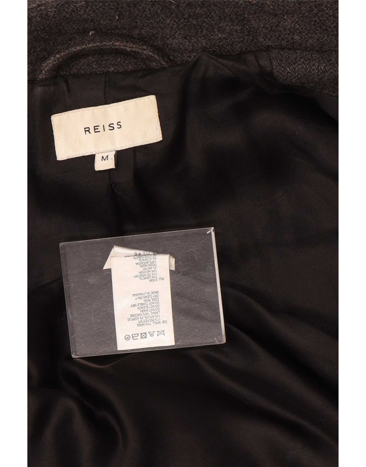 Cappotto da uomo Reiss UK 38 Lana grigio medio