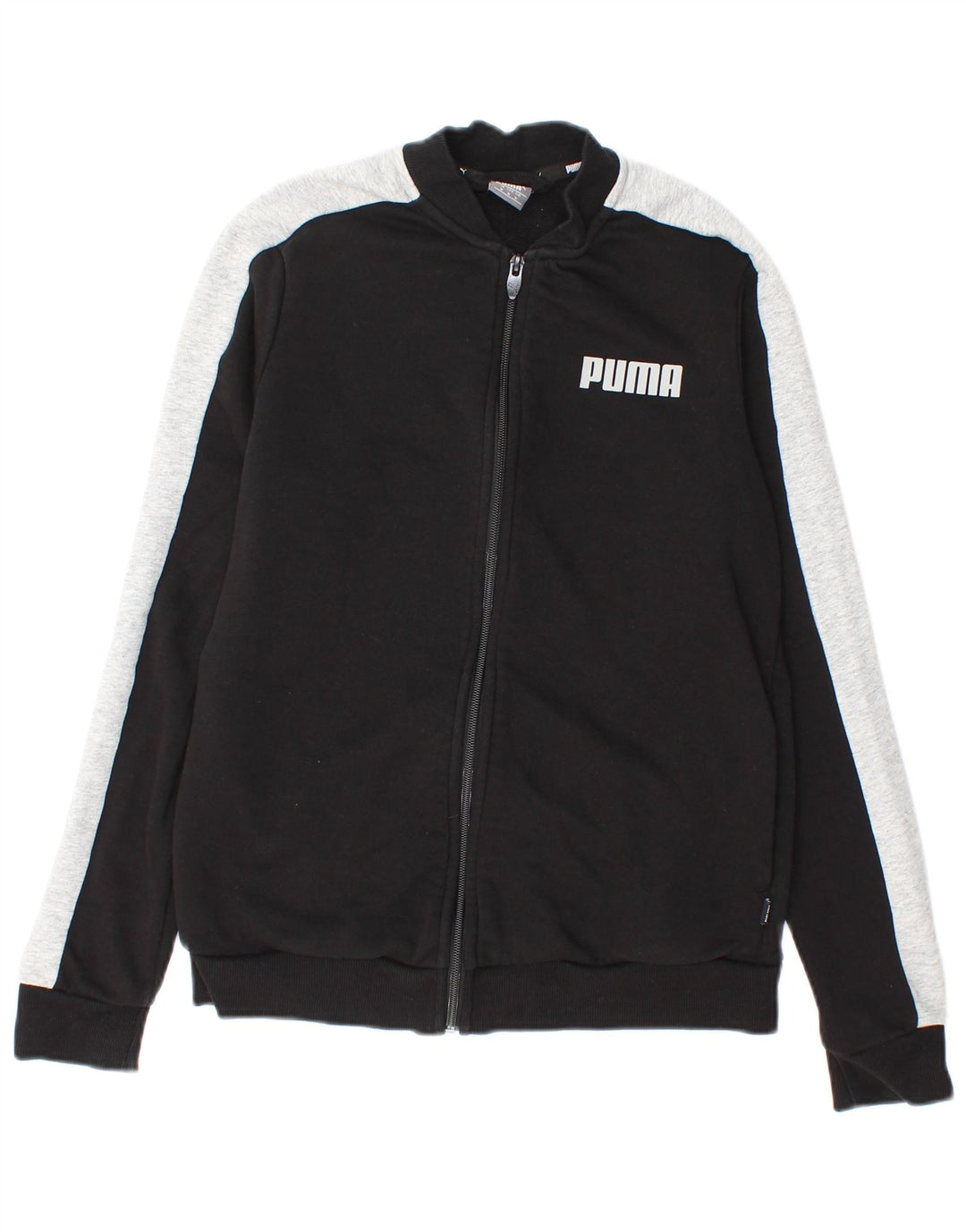 Giacca da tuta grafica da donna Puma UK 14 Medium Black Colourblock