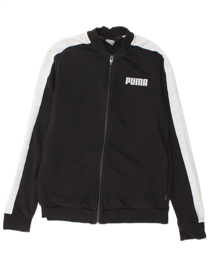 Giacca da tuta grafica da donna Puma UK 14 Medium Black Colourblock