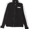 Giacca da tuta grafica da donna Puma UK 14 Medium Black Colourblock