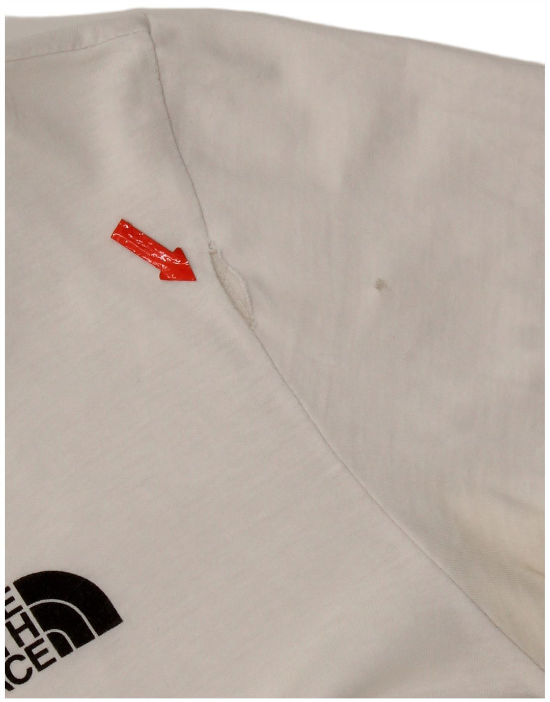 T-shirt da donna The North Face Top in cotone bianco medio