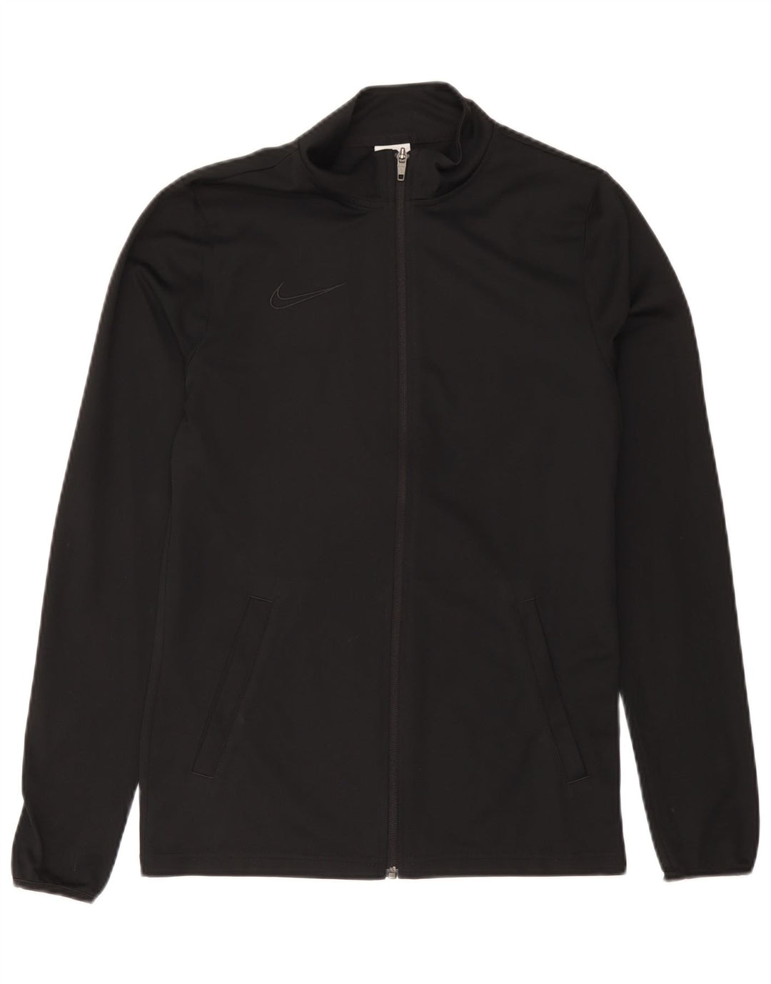 Giacca da ginnastica Nike Dri Fit da uomo, piccola, in poliestere nero