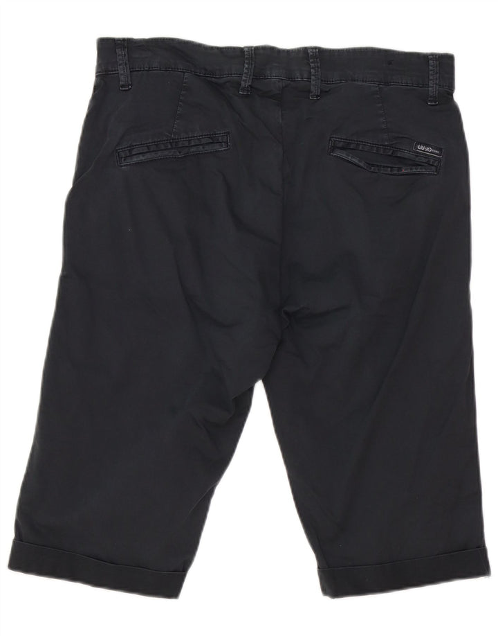 Bermuda Uomo Liu Jo IT 48 Medium W32 Blu Navy Cotone