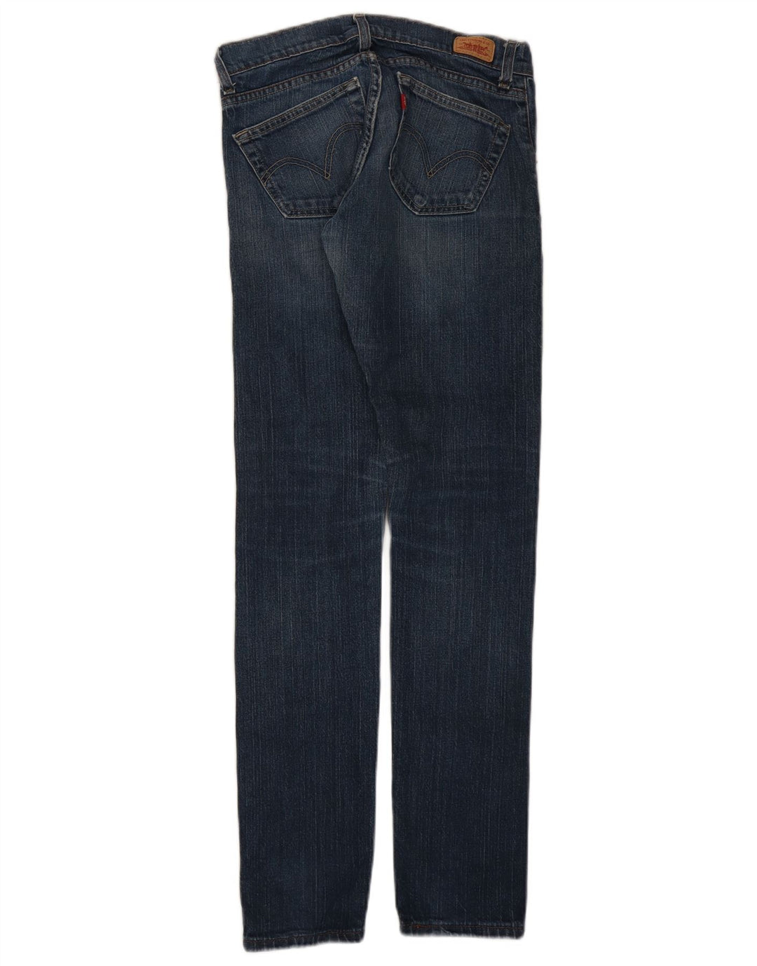 Levi's Donna 504 Jeans slim inclinati US 5 Medio W30 L32 Cotone blu
