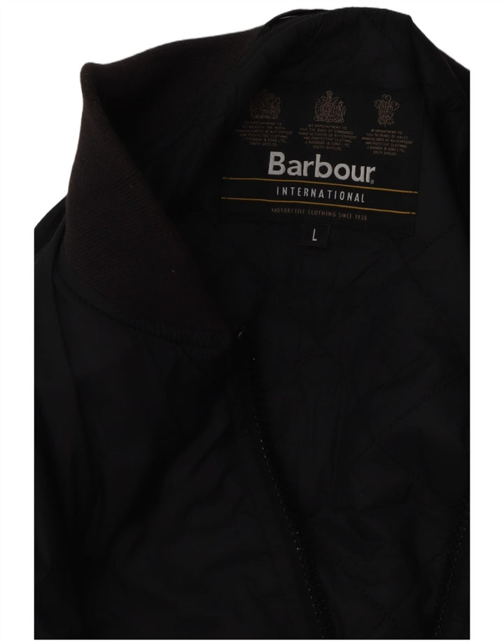 Barbour Giacca a vento da uomo UK 40 Large Blu Navy