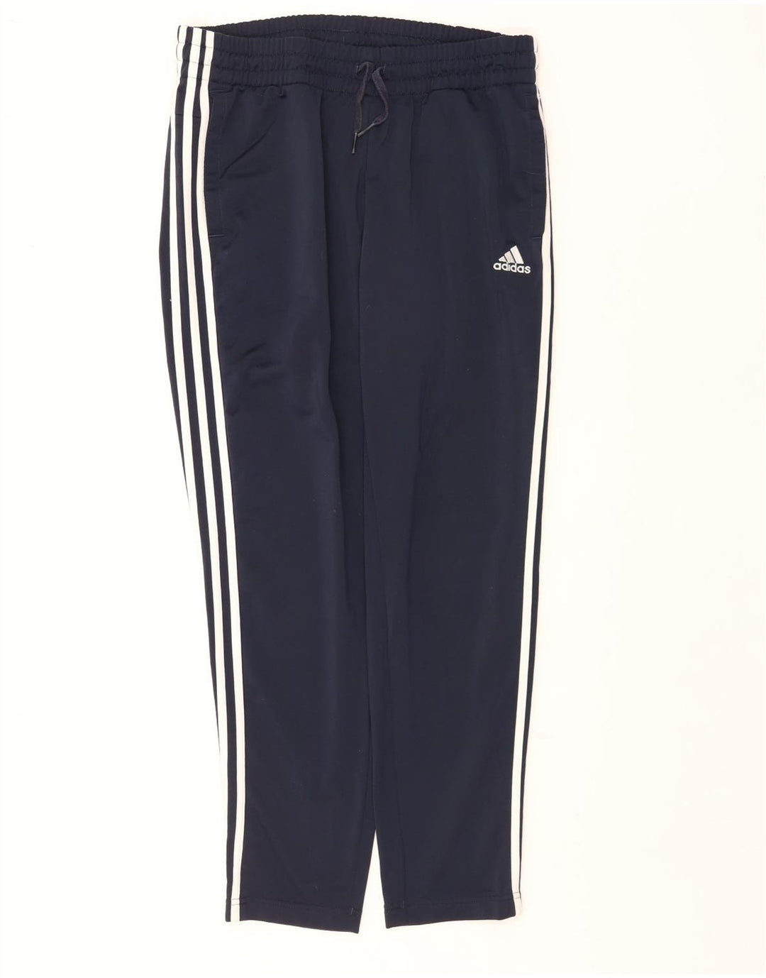 Pantaloni da tuta da donna Adidas UK 16/18 Large in poliestere blu navy