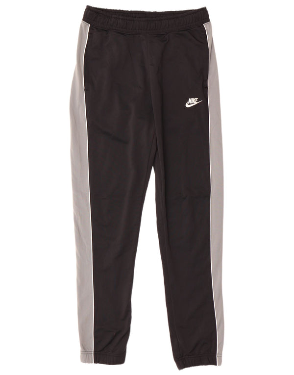 NIKE Pantaloni da tuta da uomo Joggers Small Nero Colourblock Poliestere