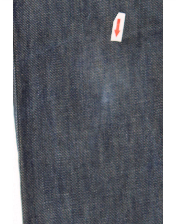 Jeans dritti da uomo Datch W38 L33 in cotone blu