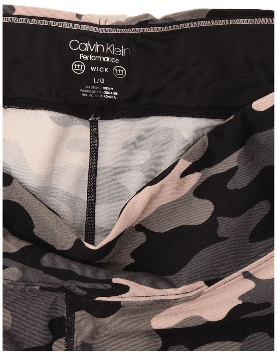 Leggings performanti da donna Calvin Klein UK 16 Large multicolore