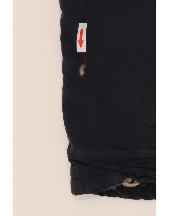 Pantaloni da tuta da uomo Puma Large in nylon blu navy
