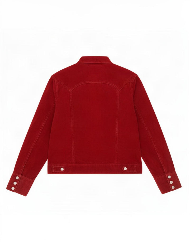 Giacca in velluto a coste da donna Gap UK 16 Large Rossa