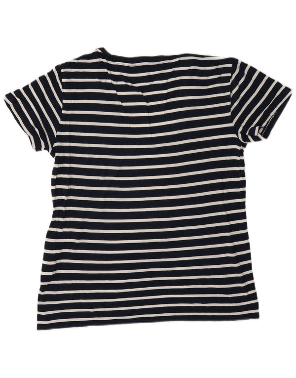 T-shirt oversize da donna Levi's UK 6 XS blu navy a righe
