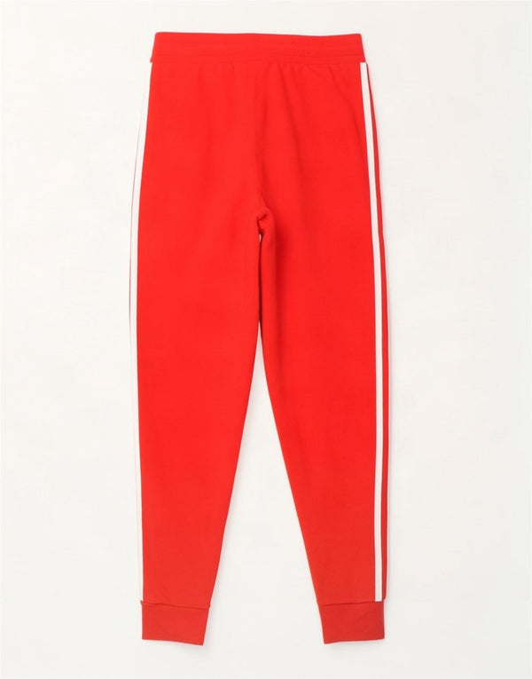 Adidas Mens Tracksuit Trousers Joggers Small Red Cotton